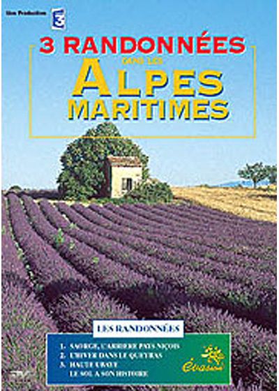 3 randonnées dans les Alpes Maritimes - DVD