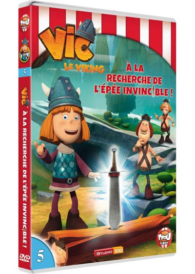 Vic le Viking - Vol. 5 - À la recherche de l'épée invincible ! - DVD