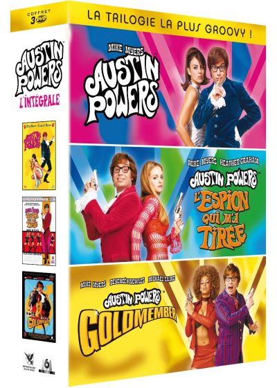 Austin Powers + Austin Powers : L'espion qui m'a tirée + Austin Powers dans Goldmember - DVD