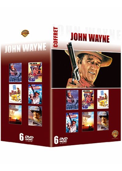 John Wayne - Coffret - Les cowboys + Chisum + Rio Bravo + Opération dans le Pacifique + La prisonnière du désert + Les cordes de la potence - DVD