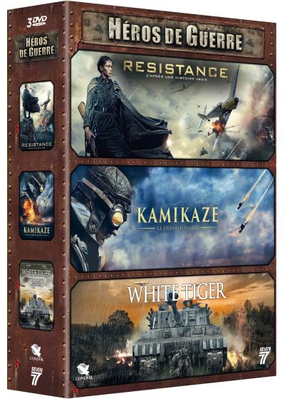Héros de guerre : Résistance + Kamikaze - Le dernier assaut + White Tiger (Pack) - DVD