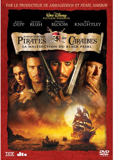 Pirates des Caraïbes : La malédiction du Black Pearl - DVD