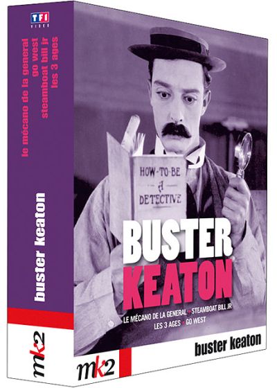 Buster Keaton - Ses 4 grands succès : Le mécano de la Générale + Go West + Cadet d'eau douce + Les trois âges (Pack) - DVD