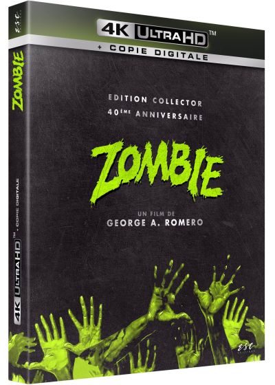 Zombie (4K Ultra HD + Copie digitale - Édition Collector 40ème Anniversaire) - 4K UHD