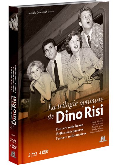 Trilogie optimiste de Dino Risi : Pauvres mais beaux + Belles mais pauvres + Pauvres millionnaires - Blu-ray