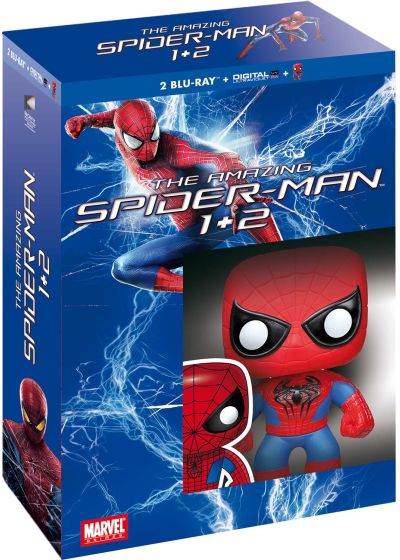 The Amazing Spider-Man - Collection Evolution : The Amazing Spider-Man + The Amazing Spider-Man : Le destin d'un héros (+ figurine Pop! (Funko)) - Blu-ray
