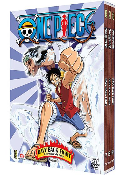 One Piece - Davy Back Fight - Coffret 3 - DVD