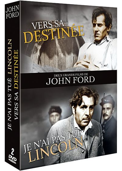 John Ford : Vers sa destinée + Je n'ai pas tué Lincoln (Pack) - DVD