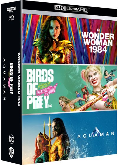 Aquaman + Birds of Prey + Wonder Woman 1984 (4K Ultra HD + Blu-ray) - 4K UHD