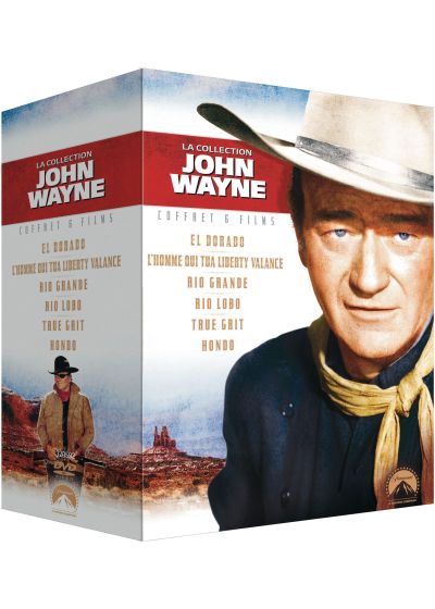 La Collection John Wayne : El Dorado + L'homme qui tua Liberty Valance + Rio Grande + Rio Lobo + True Grit + Hondo (Pack) - DVD