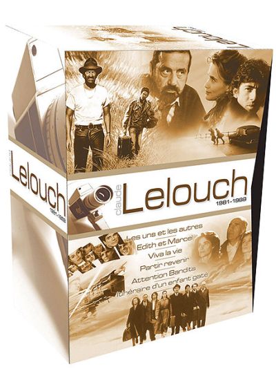 Claude Lelouch - Coffret 1981-1988 (6 DVD) (Pack) - DVD