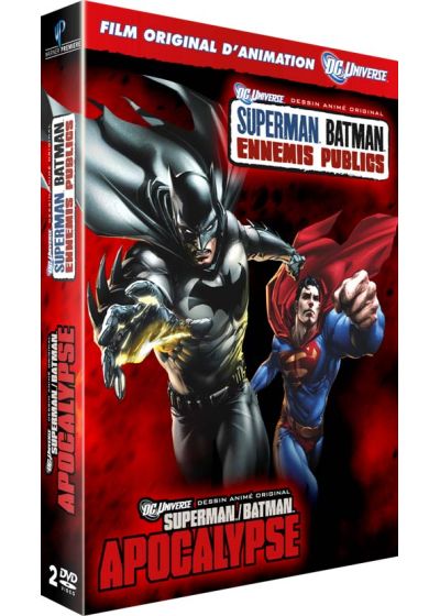 Superman/Batman : Ennemis publics + Apocalypse (Pack) - DVD