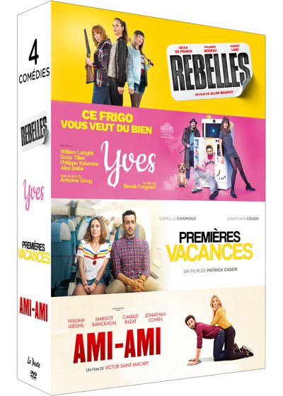 4 comédies - Coffret : Ami-ami + Rebelles + Premières vacances + Yves (Pack) - DVD