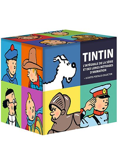 Tintin : l'intégrale de la série et des longs métrages d'animation (Édition Limitée) - DVD