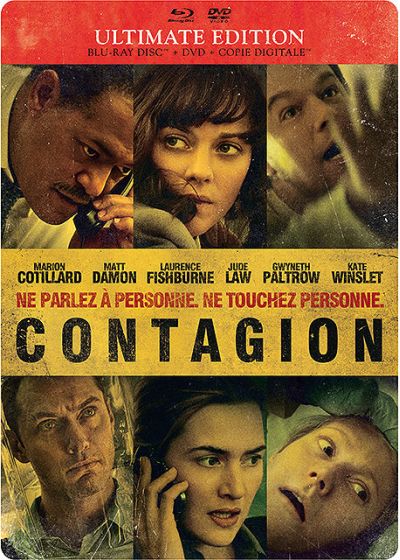 Contagion (Ultimate Edition boîtier SteelBook - Combo Blu-ray + DVD) - Blu-ray