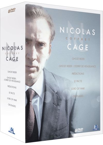 Coffret Nicolas Cage : Ghost Rider + Ghost Rider : l'esprit de vengeance + Prédictions + Le pacte + Lord of War + Croisades (Pack) - DVD