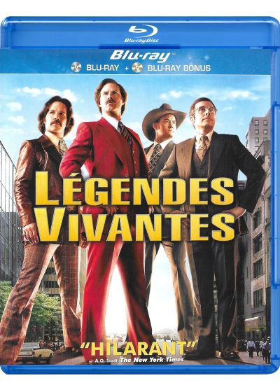 Légendes vivantes (Anchorman 2 : la légende continue) (Exclusivité FNAC) - Blu-ray