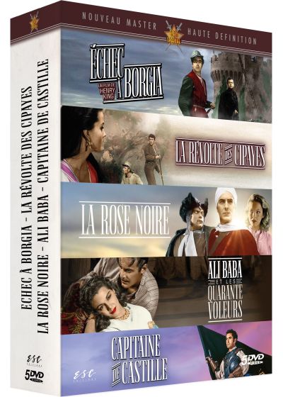 Les Epées de légende - Coffret 5 films (Pack) - DVD