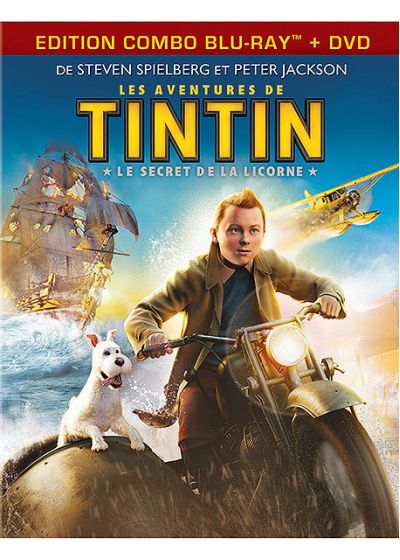 Les Aventures de Tintin : Le secret de la Licorne (Combo Blu-ray + DVD) - Blu-ray