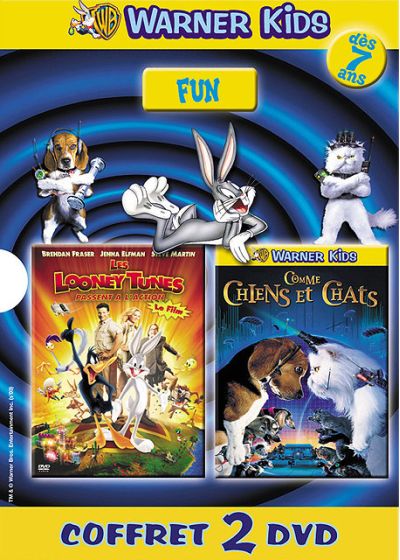 Coffret Fun - Les Looney Tunes passent à l'action + Comme chiens et chats - DVD