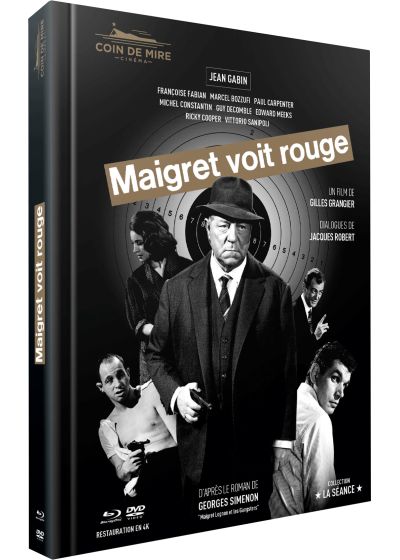 Maigret voit rouge (Édition Mediabook limitée et numérotée - Blu-ray + DVD + Livret -) - Blu-ray