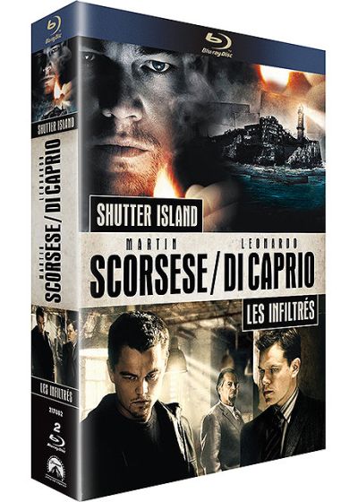 Shutter Island + Les infiltrés (Pack) - Blu-ray