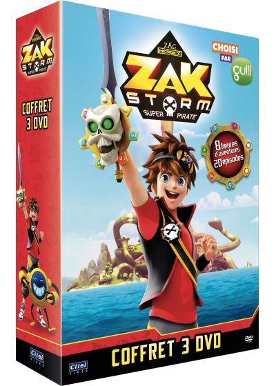 Zak Storm - Saison 1 : Vol. 1 + 2 + 3 - DVD