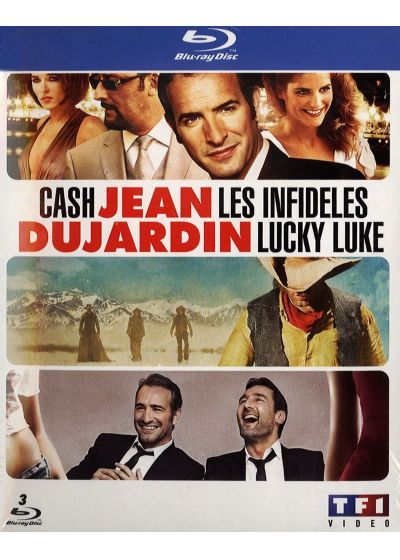 Jean Dujardin - Coffret - Les infidèles + Cash + Lucky Luke