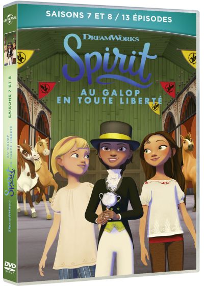 Spirit, au galop en toute liberté - Saisons 7 et 8 - DVD