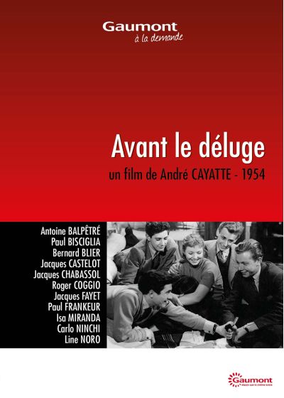 Avant le déluge - DVD