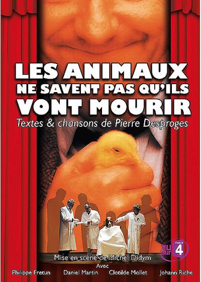 Les Animaux ne savent pas qu'ils vont mourir - DVD