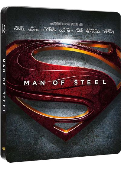 Man of Steel (Blu-ray + Copie digitale - Édition boîtier SteelBook) - Blu-ray