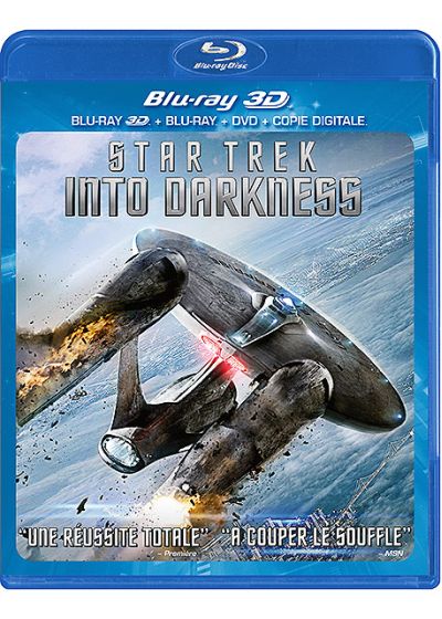 Star Trek Into Darkness (Combo Blu-ray 3D + Blu-ray + DVD + Copie digitale) - Blu-ray 3D