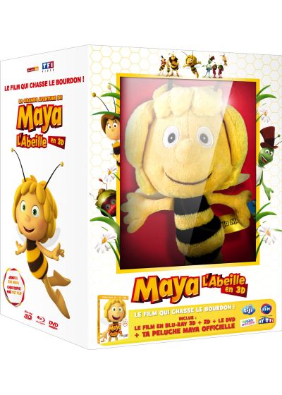 La Grande aventure de Maya l'abeille (Boîte collector - Édition Family Pack 3D + Peluche Maya) - Blu-ray 3D