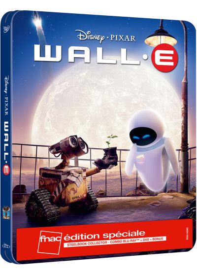 WALL-E (Édition limitée exclusive FNAC - Boîtier SteelBook - Blu-ray + DVD) - Blu-ray