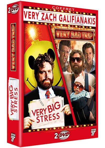 Very Zach Galifianakis : Very Big Stress + Very Bad Trip (Pack) - DVD