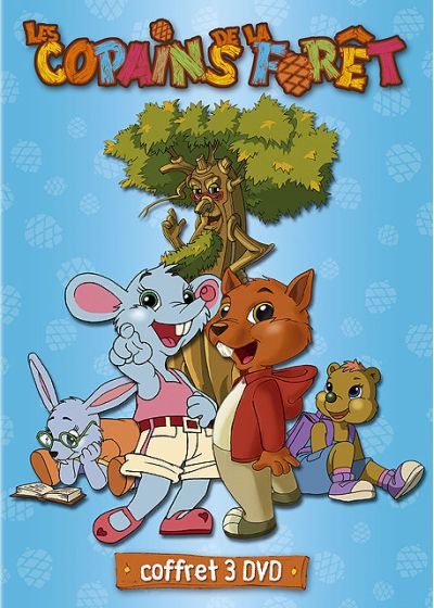Les Copains de la forêt - Coffret - Les vrais amis + Le pique-nique + Frère et soeur pour la vie - DVD