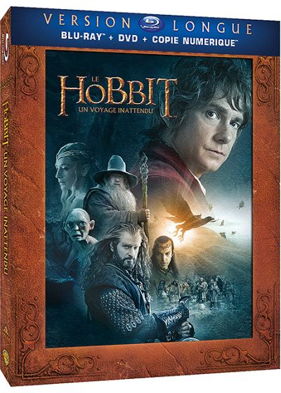 Le Hobbit : Un voyage inattendu (Version longue - Blu-ray + DVD + Copie digitale) - Blu-ray