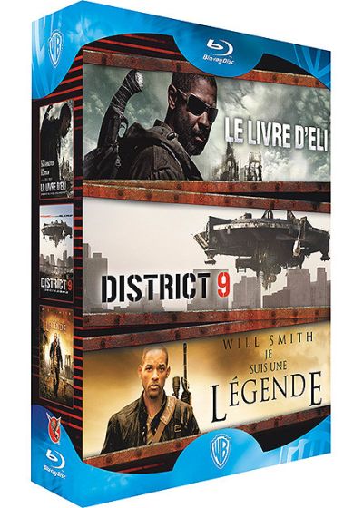 Le Livre d'Eli + District 9 + Je suis une légende (Pack) - Blu-ray