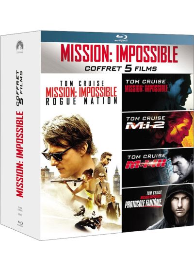 Mission : Impossible - L'intégrale des 5 films (Pack) - Blu-ray