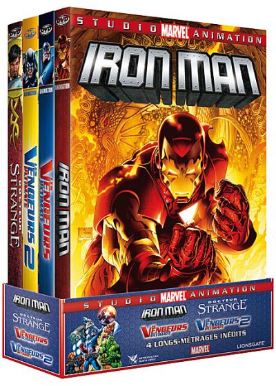 Studio Marvel Animation - Coffret 4 films (Pack) - DVD