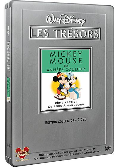 Mickey Mouse, les années couleur - 2ème partie : de 1939 à nos jours (Édition Collector boîtier SteelBook) - DVD