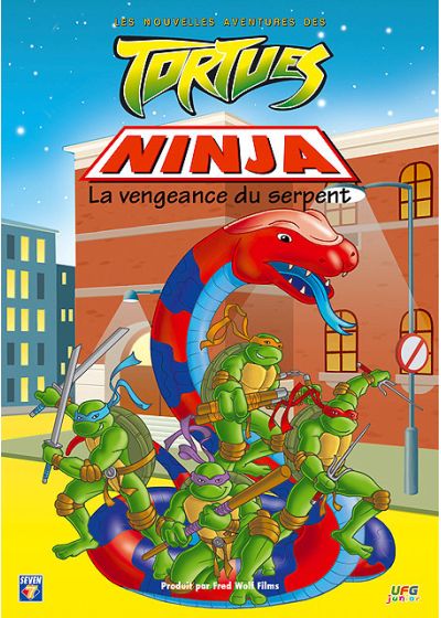 Les Nouvelles aventures des Tortues Ninja - La vengeance du serpent - DVD