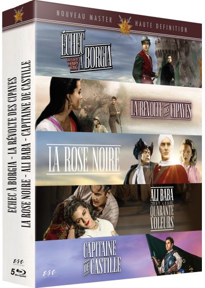 Les Epées de légende - Coffret 5 films (Pack) - Blu-ray