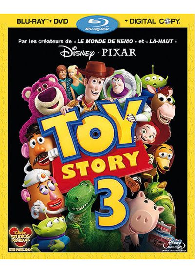Toy Story 3 (Combo Blu-ray + DVD + Copie digitale) - Blu-ray