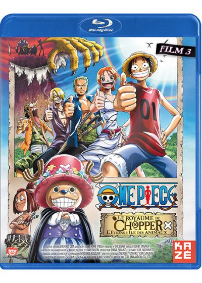 One Piece - Le Film 3 : Le royaume de Chopper - L'étrange île des animaux - Blu-ray