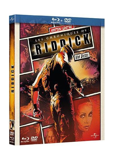 Les Chroniques de Riddick (Édition Comic Book - Blu-ray + DVD) - Blu-ray