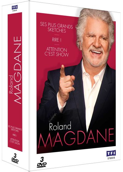 Roland Magdane - Coffret : Ses plus grands sketches + Rire ! + Attention c'est show (Pack) - DVD