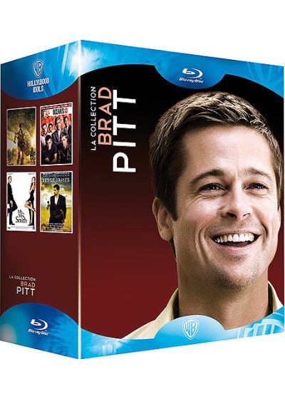 La Collection Brad Pitt : Troie + L'assassinat de Jesse James par le lâche Robert Ford + Mr. & Mrs. Smith + Ocean's 13 (Pack) - Blu-ray