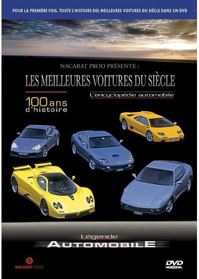 Légende automobile : les meilleures voitures du siècle, 100 ans d'histoire (L'encyclopédie automobile) - DVD